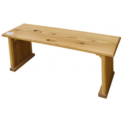 木製折りたたみ式ベンチ　いやし～す