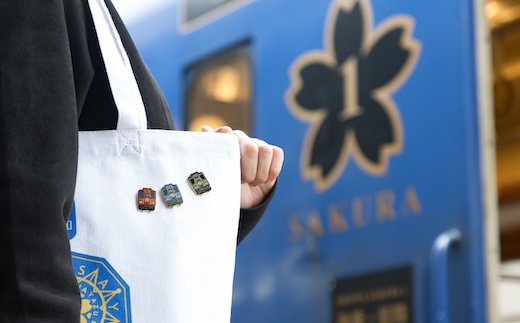 観光車両ピンバッジ