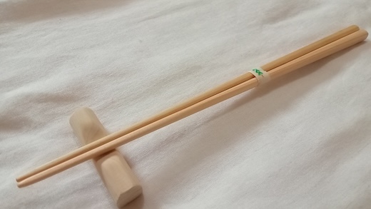 [きらめ樹 間伐材] 箸置き(2個セット)