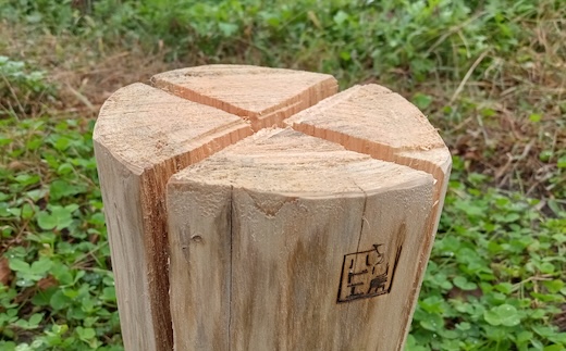 [きらめ樹 間伐材] スウェディッシュトーチ(小)