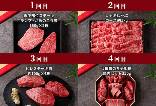 【和牛セレブ】鳥取和牛 定期便 ダイヤモンドクラス