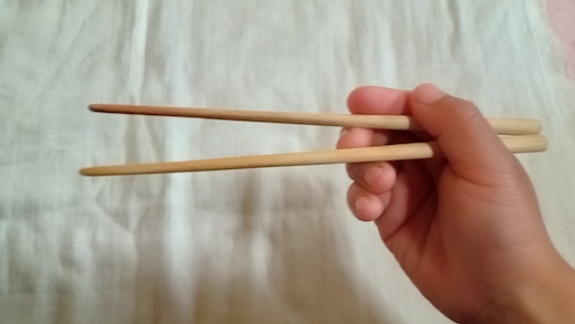 [きらめ樹 間伐材] お箸(子ども用)