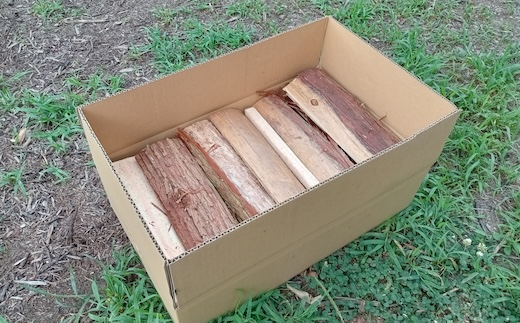 [きらめ樹 間伐材] 薪・針葉樹(30cm)