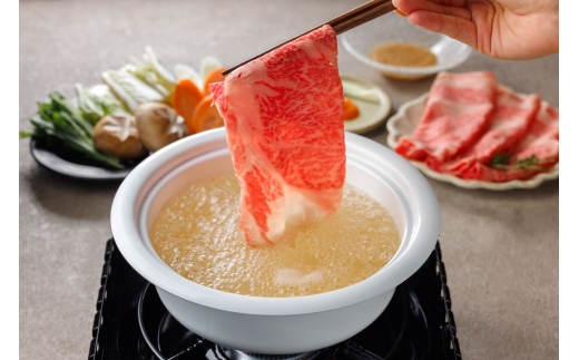 【4か月定期便】鳥取和牛赤身すき焼きしゃぶしゃぶ用1kg（500g×2）