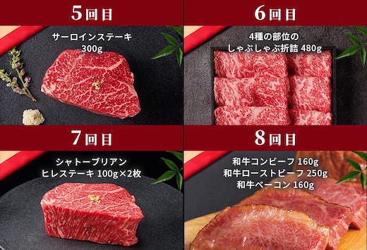 【和牛セレブ】鳥取和牛 定期便 ダイヤモンドクラス