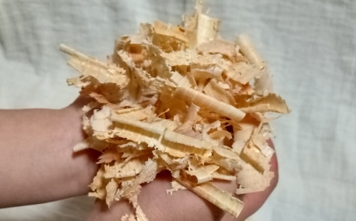 [きらめ樹 間伐材] おがくず(35L)