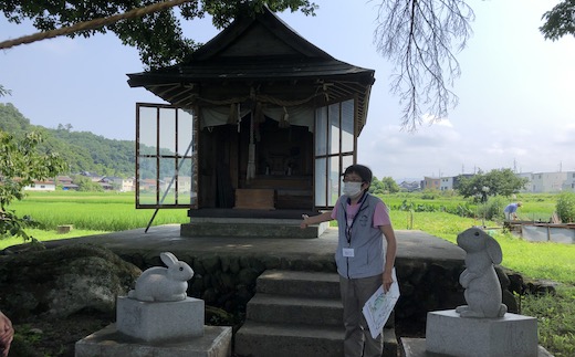 八頭白兎伝説ガイドと巡るもうひとつの白兎伝説