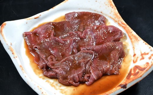 八頭郡産鹿肉 焼肉用味付き肉