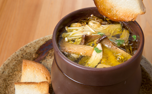 八頭町産きのこのアヒージョセット