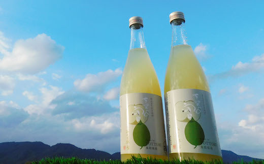 鳥取県産梨リキュール「万葉の宴」2本セット