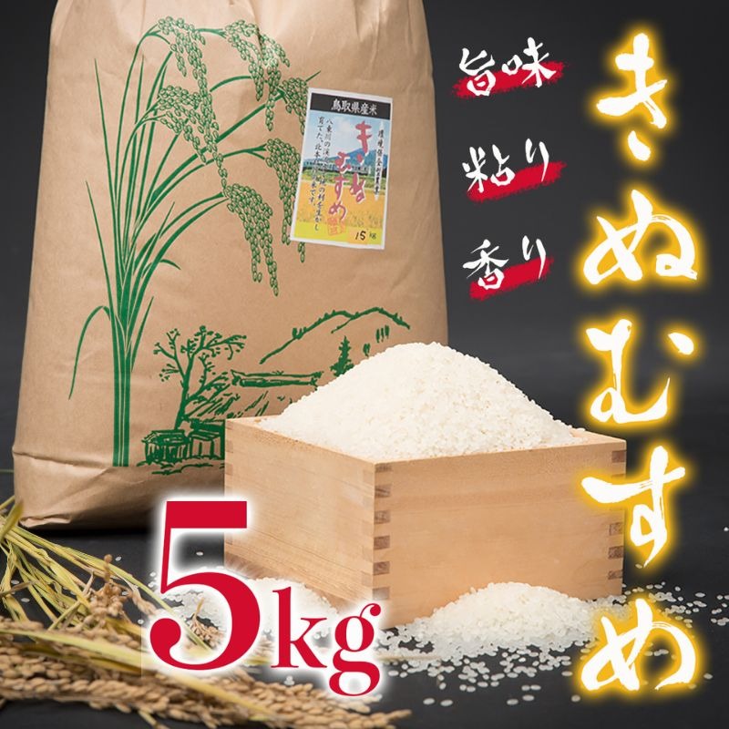 【令和7年産 新米】きぬむすめ5kg
