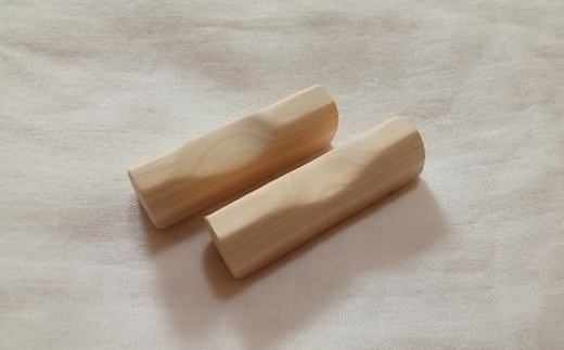 [きらめ樹 間伐材] 箸置き(2個セット)