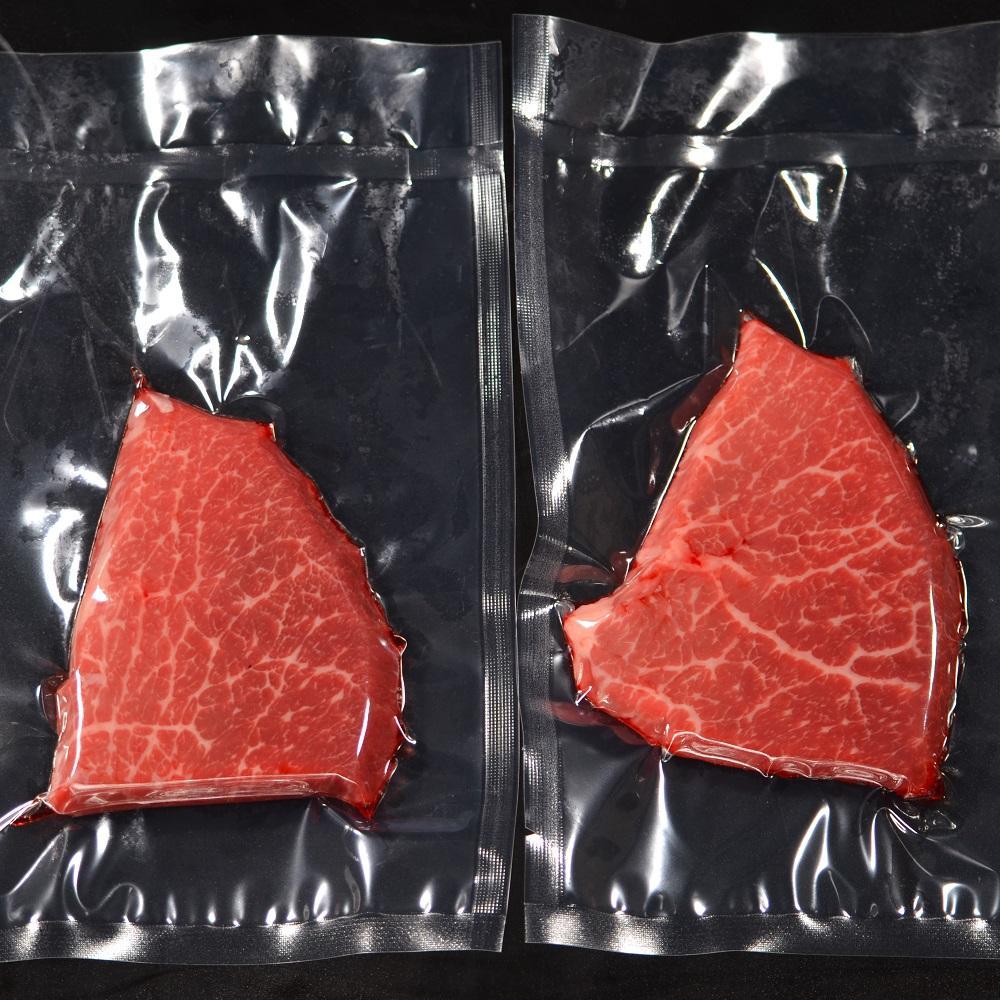 鳥取和牛希少部位ステーキ「ランプ」2枚(200g)  1379