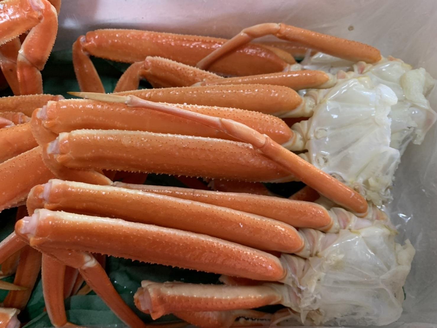 【先行予約】【魚倉】ボイル若松葉ガニ ４尾分８肩(足１～２本なし含む)