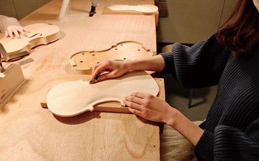 2日間でバイオリン製作
