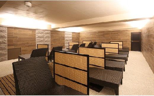 ラドンの効果を吸って取り込む新たな温泉療法『ラドン熱気浴』ペア利用券