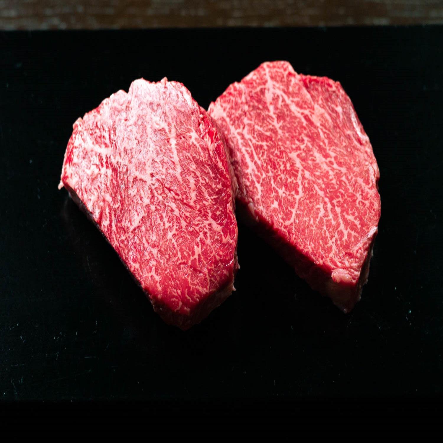 鳥取和牛サーロインと希少部位のステーキセット サーロイン2枚400g 、希少部位ステーキ2枚240g  1326
