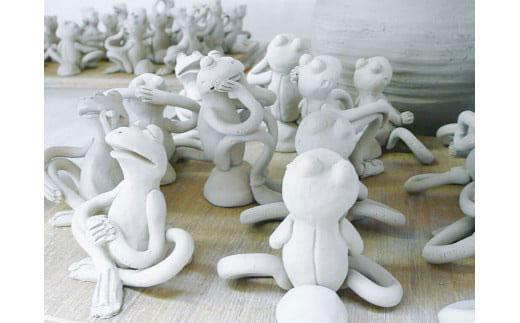 白狼焼き　陶芸体験（1作品）