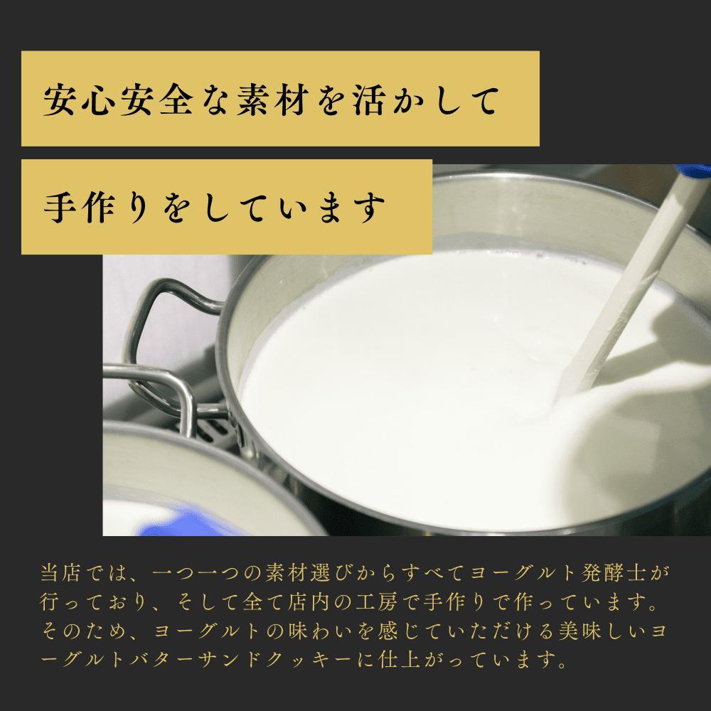 訳あり　ヨーグルトバターサンドクッキー4個