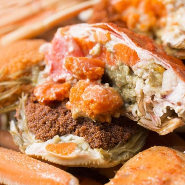 蒸し訳あり足折れご自宅用　日本海産親ガニセコガ二　3枚MK20