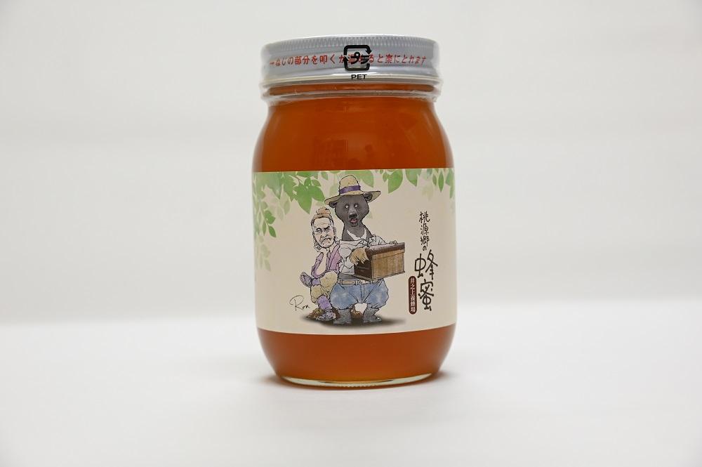 【特別仕様】はちみつ 井之上養蜂場 桃源郷百花蜂蜜 三朝町産 600g × 1本