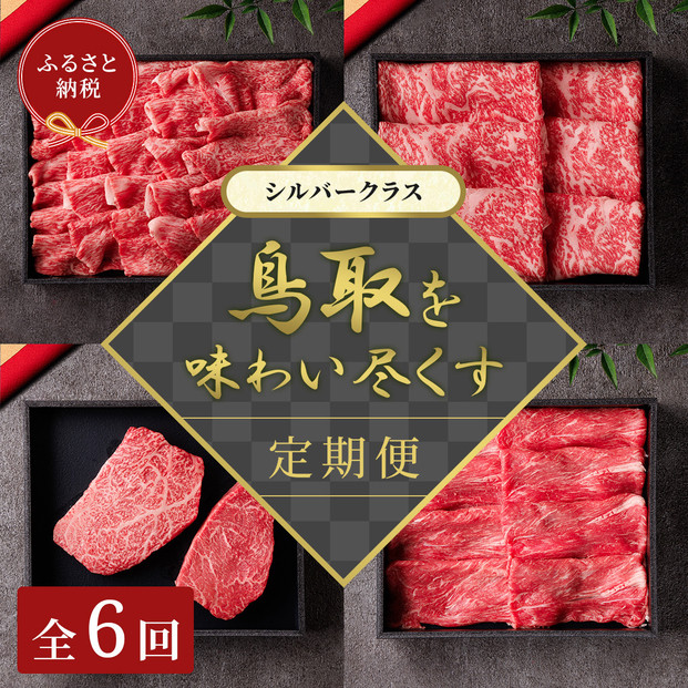 【和牛セレブ】鳥取和牛 定期便 「シルバークラス」（定期便６回）