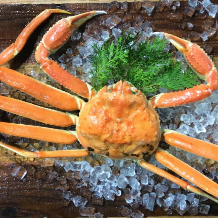 【魚倉】足１本なしボイル松葉ガニ(中650ｇ)訳あり