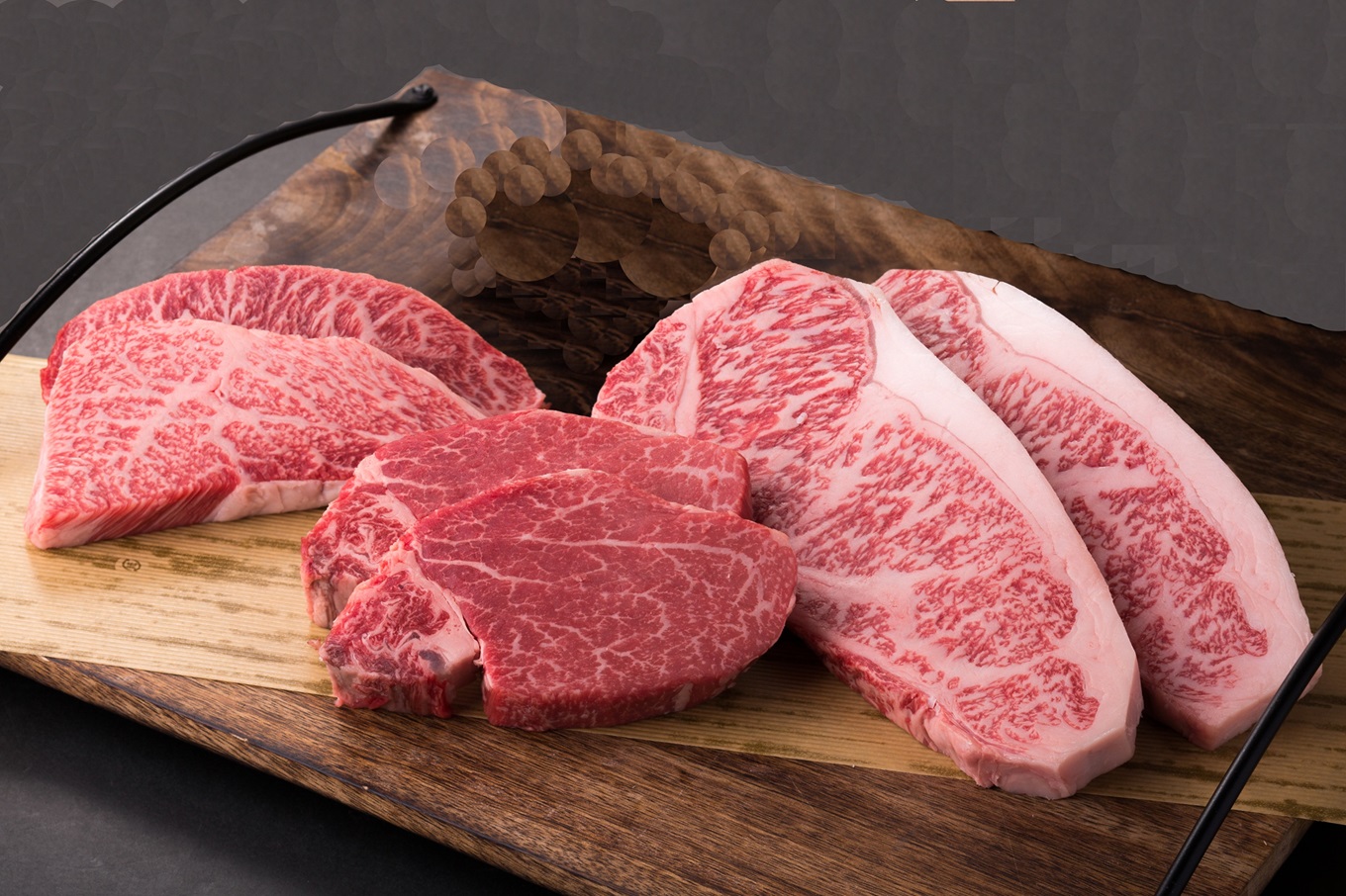 80K.◆鳥取和牛◆極上サーロイン&希少部位ステーキセット