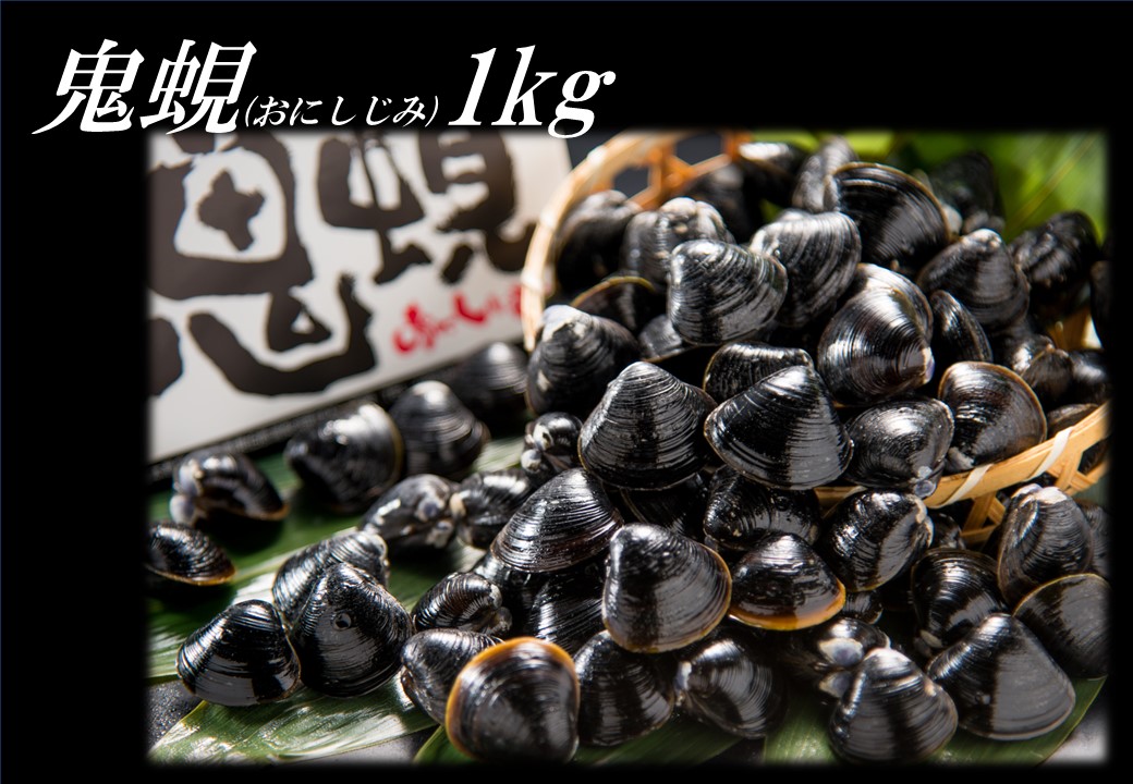 56K.東郷湖産鬼蜆〔おにしじみ〕1kg