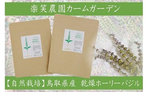 自然栽培 ハーブティー ホーリーバジル 40本（約半月分）