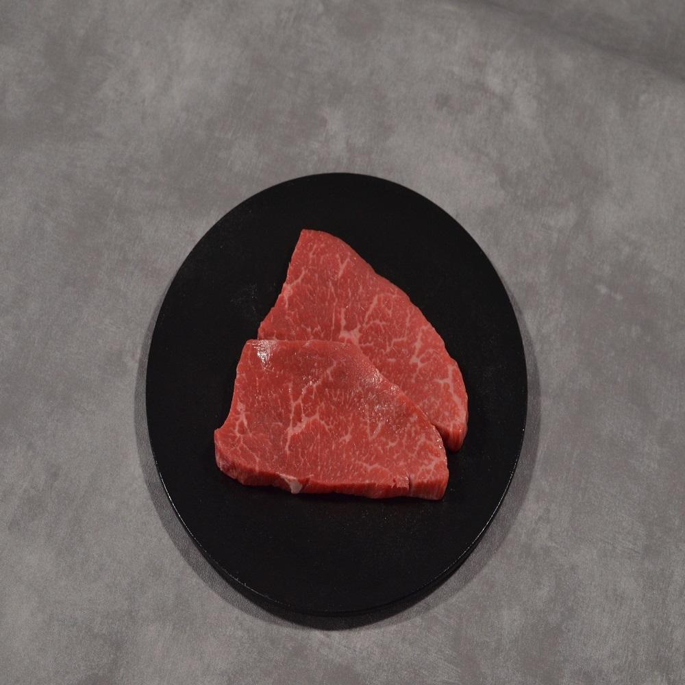 鳥取和牛希少部位ステーキ「カメノコウ」2枚(200g)   1371