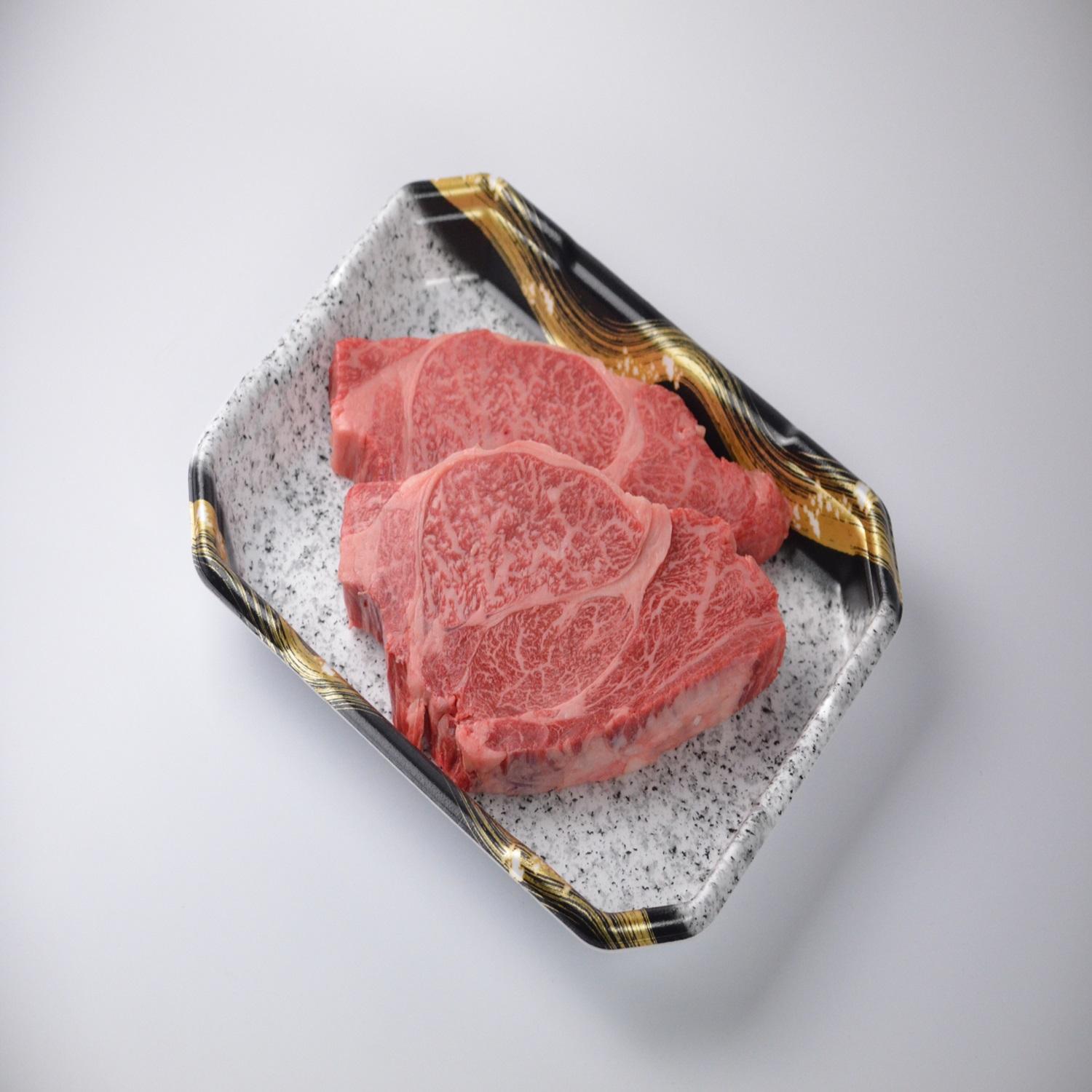 鳥取和牛特上ロースステーキ　2枚(約240g)  1012