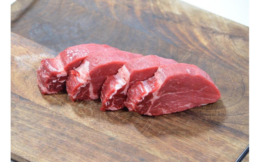 【8か月定期便】鳥取和牛ヒレステーキ4枚(600g) 2078