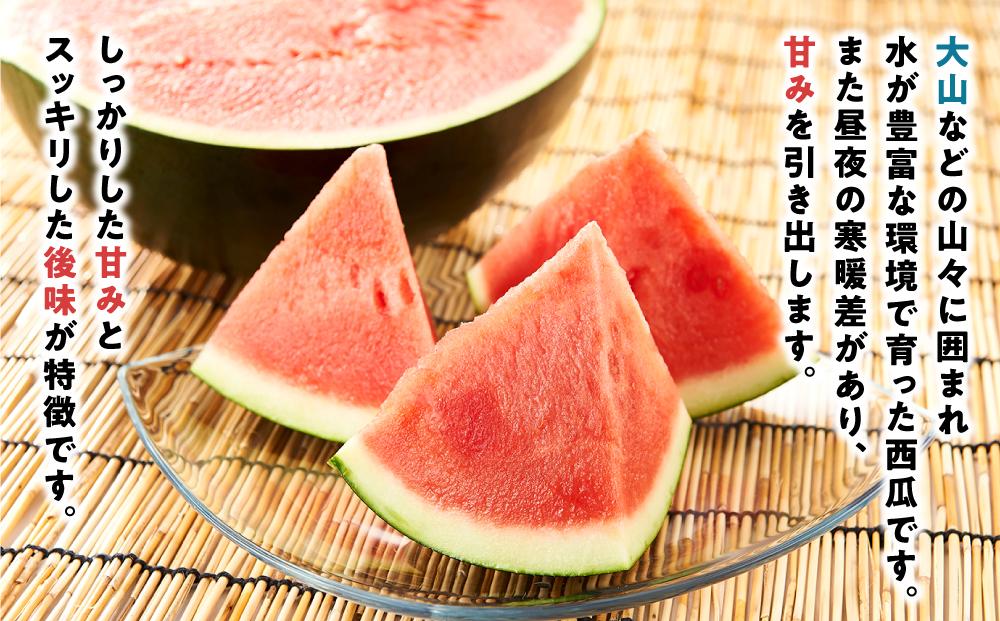 【先行予約 2026年6月下旬以降発送】 大玉 スイカ げん喜玉 西瓜 3Ｌ（1玉）