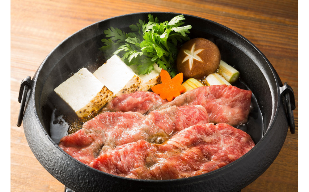 鳥取和牛 もも肉うすぎり（すき焼き・しゃぶしゃぶ・鍋用） 約500g