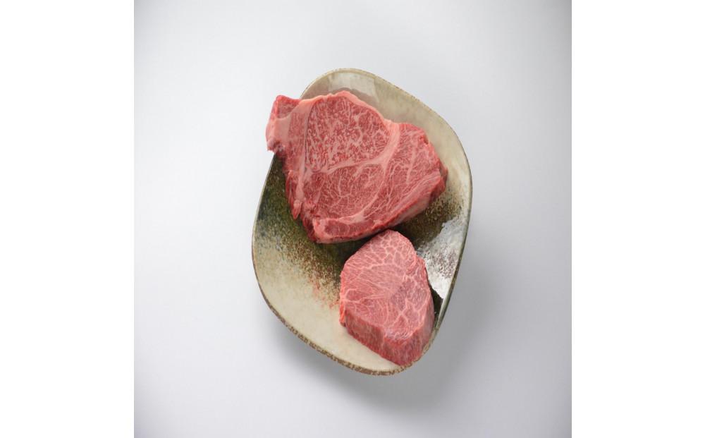 鳥取和牛 希少部位ステーキセット（モモ、イチボ）2枚 320g KT015-002