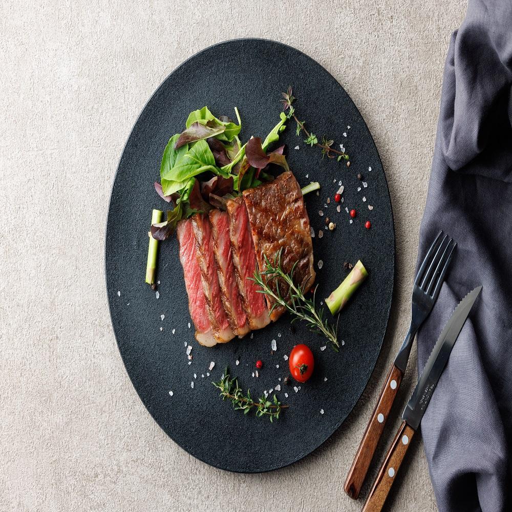 鳥取和牛希少部位ステーキ「カメノコウ」2枚(200g)   1371