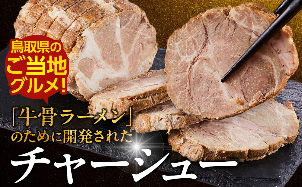 鳥取 牛骨 ラーメン たかうな 業務用 チャーシュー 焼豚 レンチン 500g（2パック）