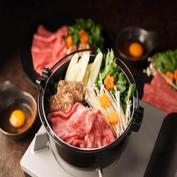 鳥取和牛オレイン55　霜降りしゃぶしゃぶすき焼き　300g  1280