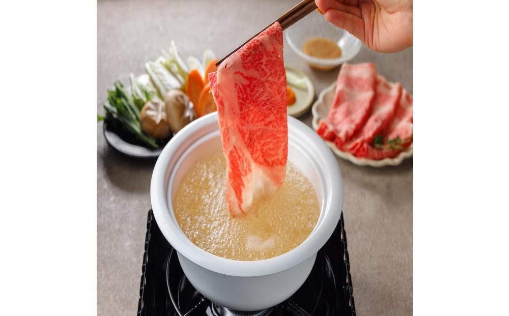 鳥取和牛霜降りしゃぶしゃぶすき焼き 300g  1508