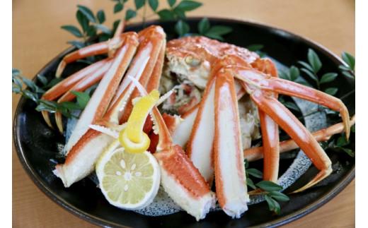 【先行予約】ブランドタグ付き 松葉ガニ（ボイル）1枚（800g以上）【年明け配送】《ずわいがに　かに　カニ　蟹》