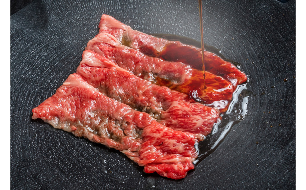 鳥取和牛 もも肉うすぎり（すき焼き・しゃぶしゃぶ・鍋用） 約500g