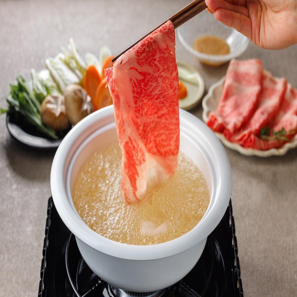 【12か月定期便】鳥取和牛肩ロースすき焼きしゃぶしゃぶ用1kg(500g×2) 1217