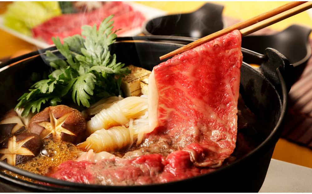 鳥取和牛上ローススライス（すき焼き・しゃぶしゃぶ・鍋用）約500ｇ