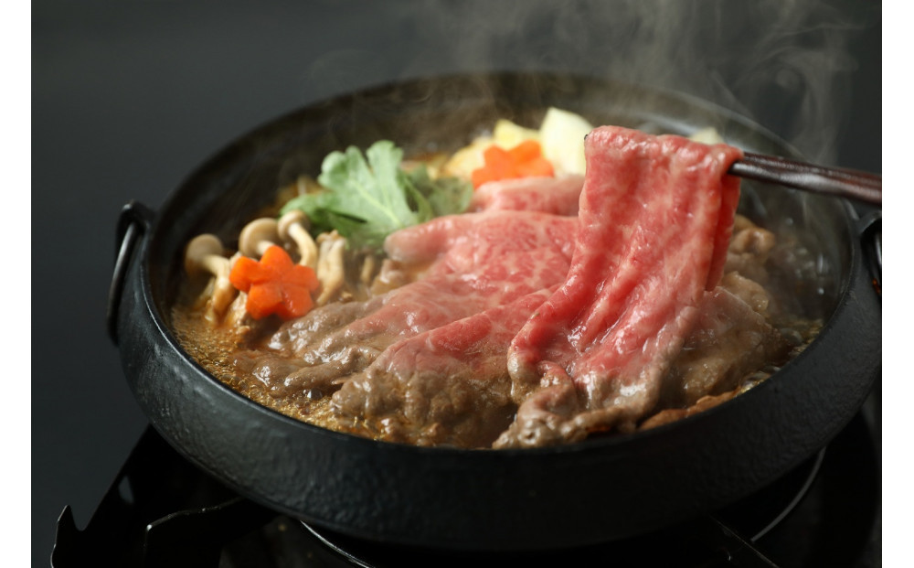 1027.鳥取和牛赤身すき焼きしゃぶしゃぶ用600g（300g×2）