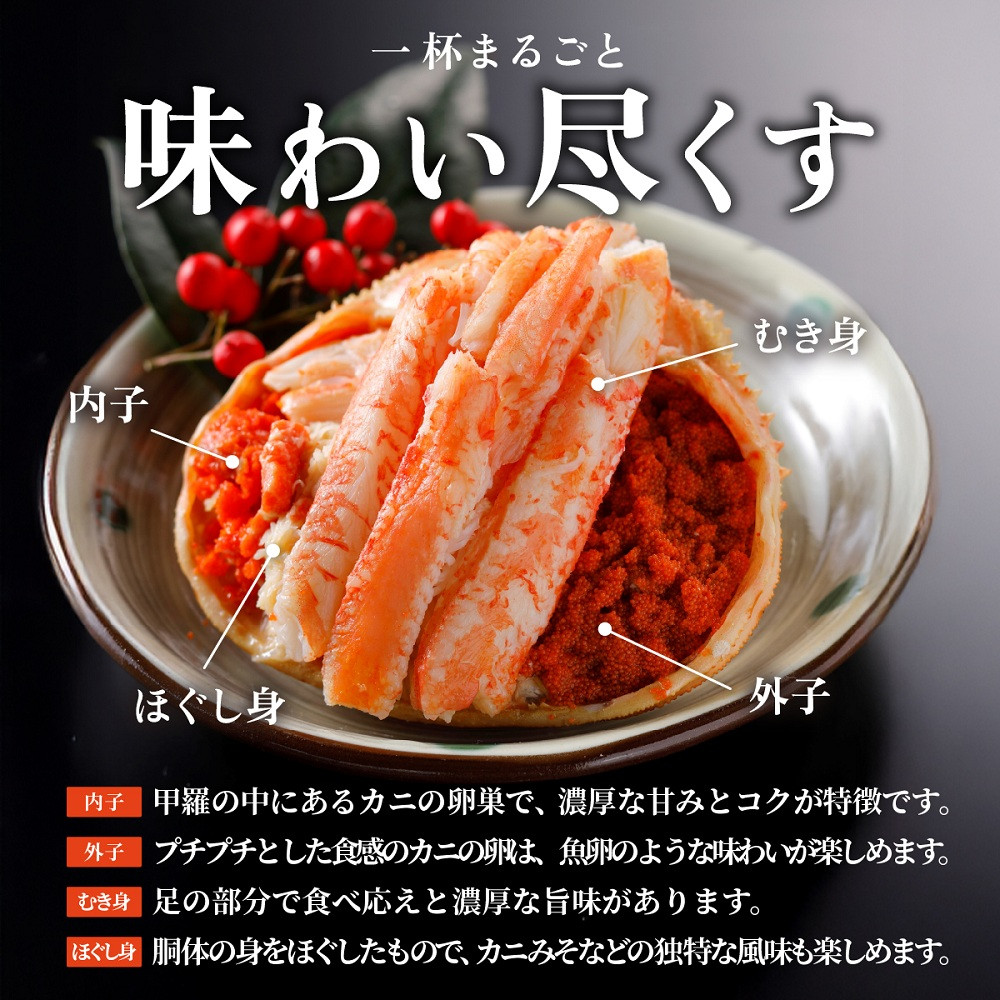 1272.甲羅盛り かに セコガニの甲羅盛 鳥取からお届け！ 15個入り