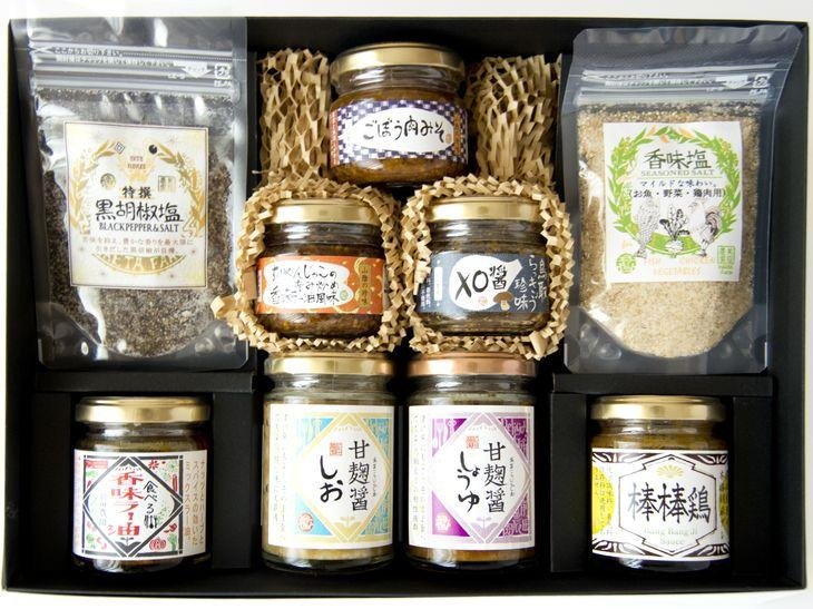 579.【お歳暮　のし付】前田農園　ご飯のおとも調味料セット◆