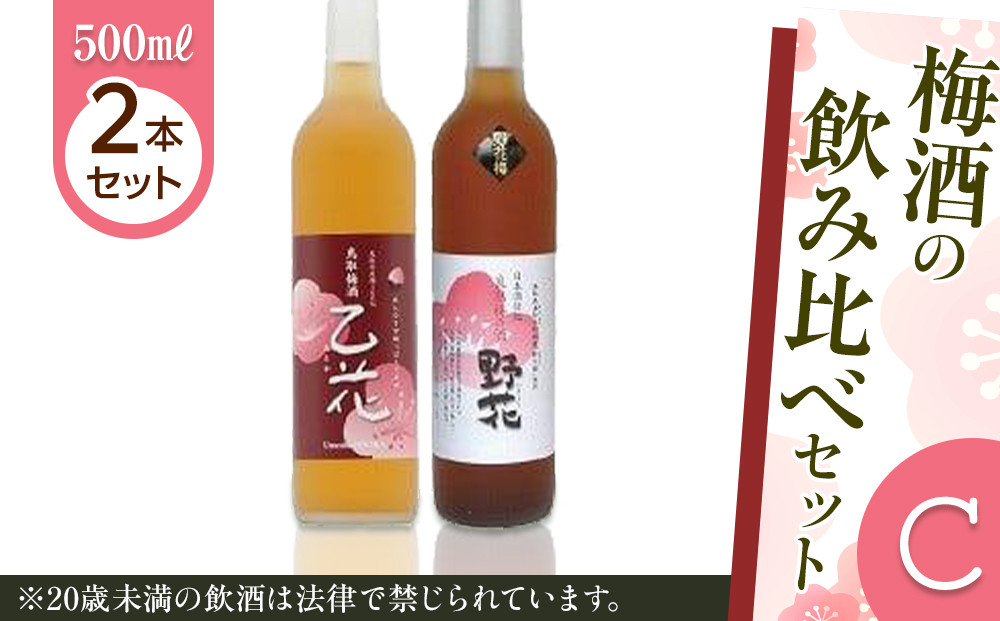 435.梅酒の飲み比べセット【Ｃ】