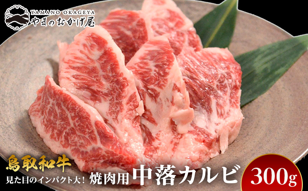57.鳥取和牛 焼肉用 中落カルビ 300g