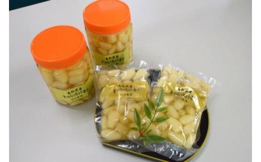 412.蜂蜜入りラッキョウ漬け　※2025年10月中旬～12月下旬頃に順次発送予定